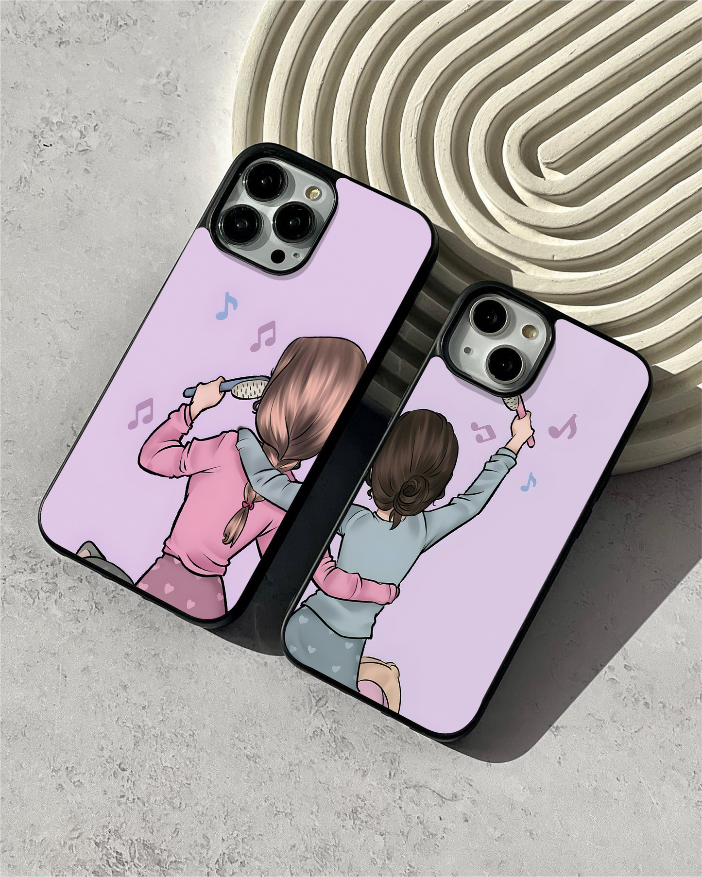 Best Friend Singing Glass Case