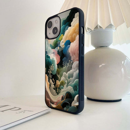 Whimsy Cloud Garden Glass Case