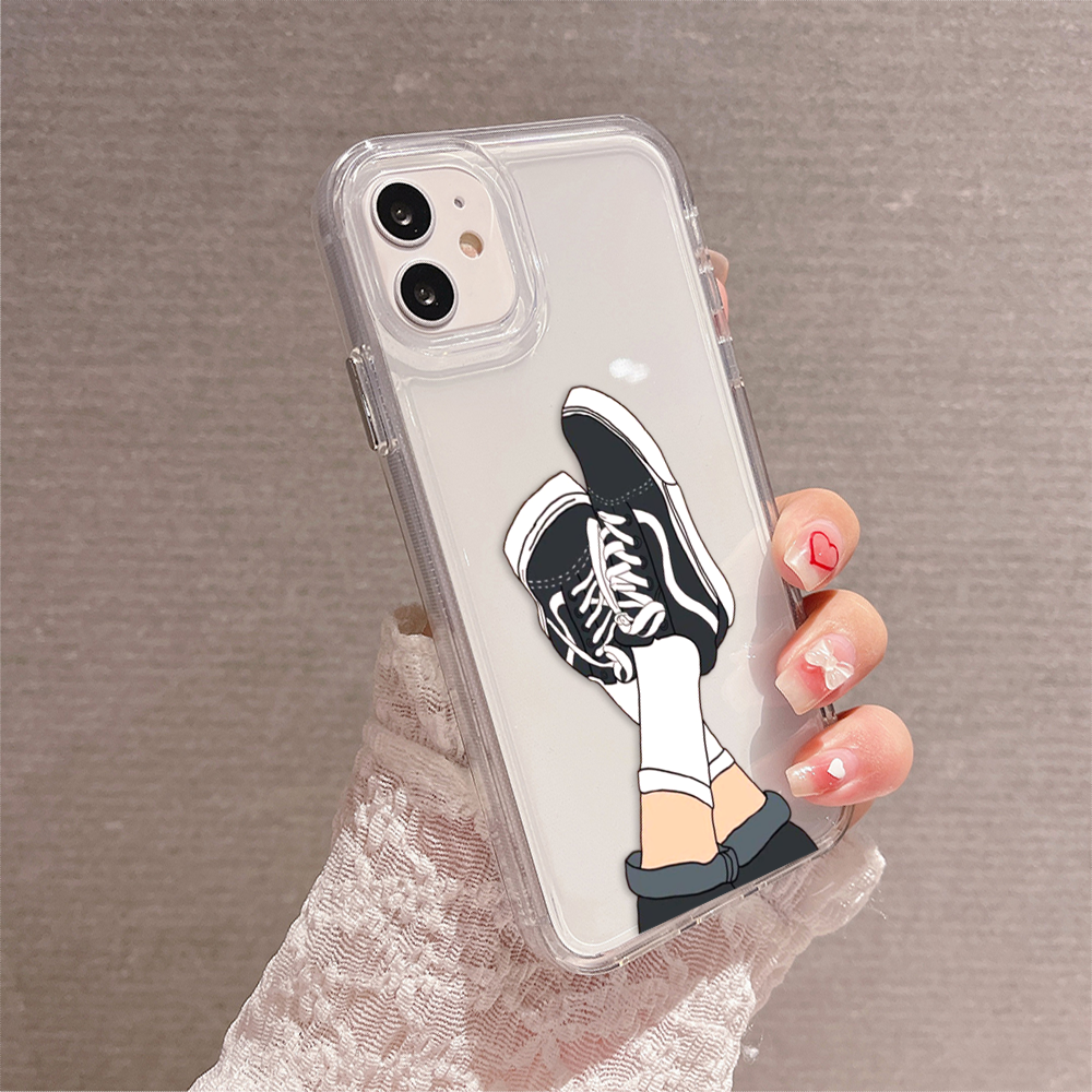 Street Style Vibes Clear Silicon Cover