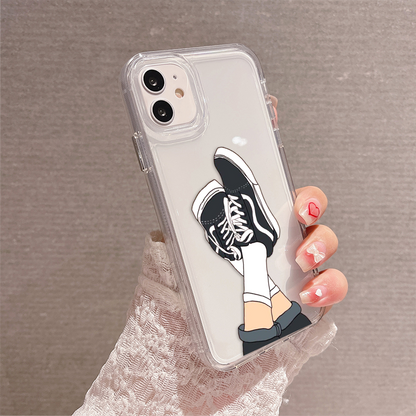 Street Style Vibes Clear Silicon Cover