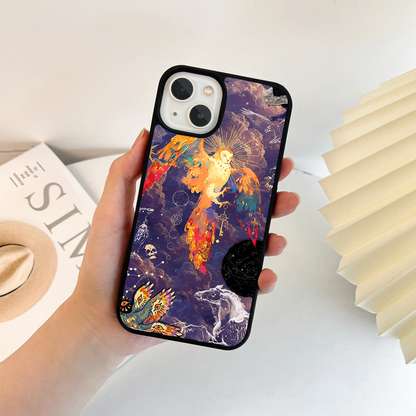 Celestial Owl Magic Glass Case