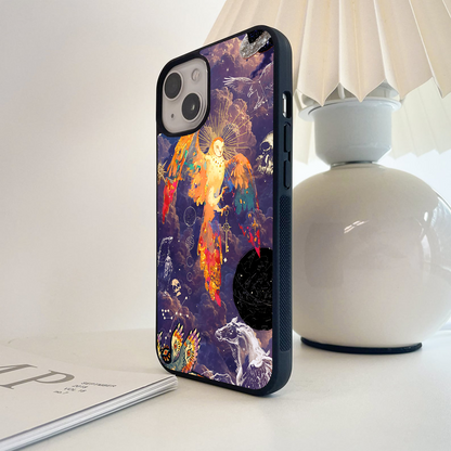 Celestial Owl Magic Glass Case