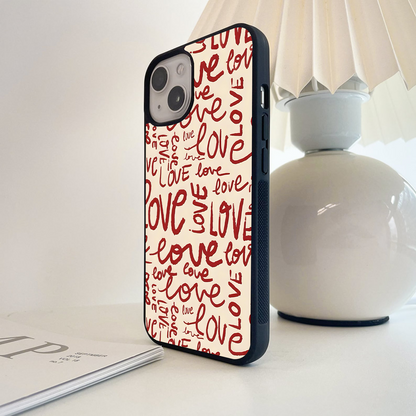 Everywhere Is Love Glass Case
