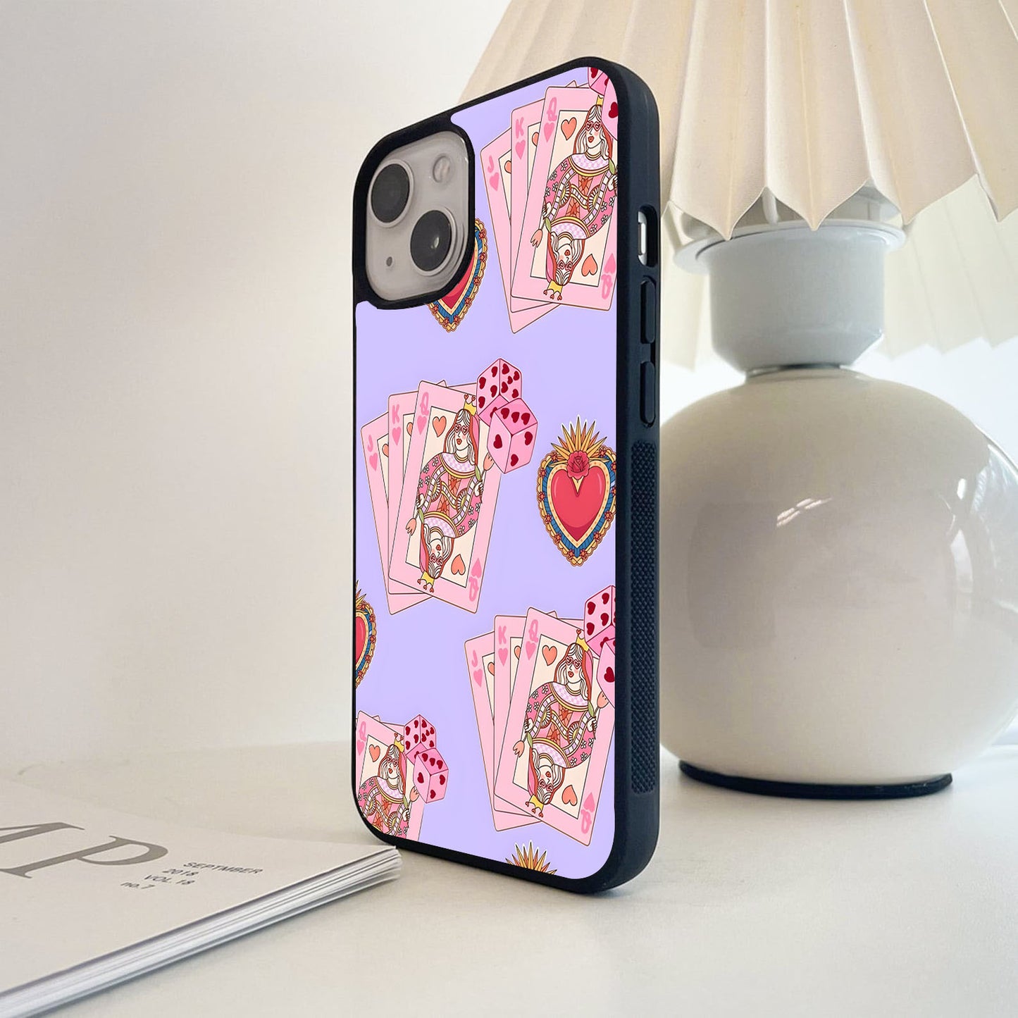 Happy Cards Glass Case