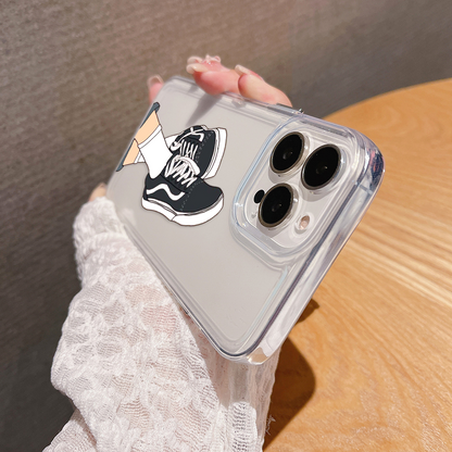 Street Style Vibes Clear Silicon Cover