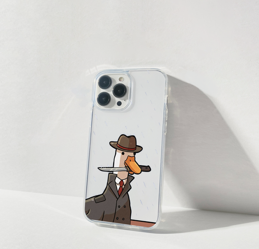 Mystery Duck Chronicles Clear Silicon Cover