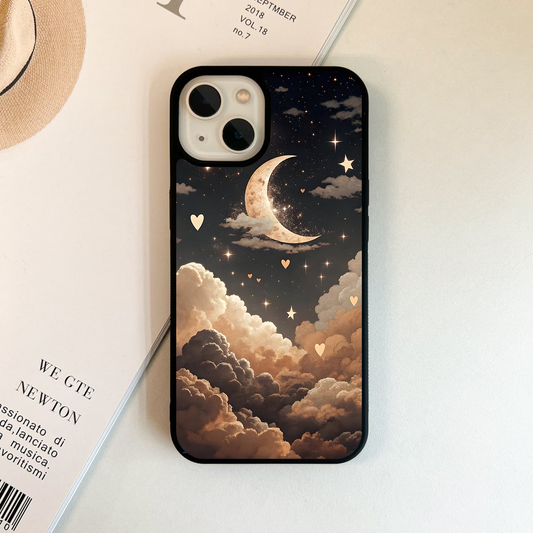 Celestial Heart Sky Glass Case
