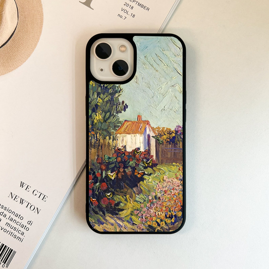 Bubble Blossom Cottage Glass Case