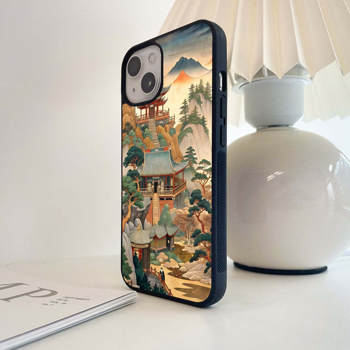 Zen Valley Calm Glass Case