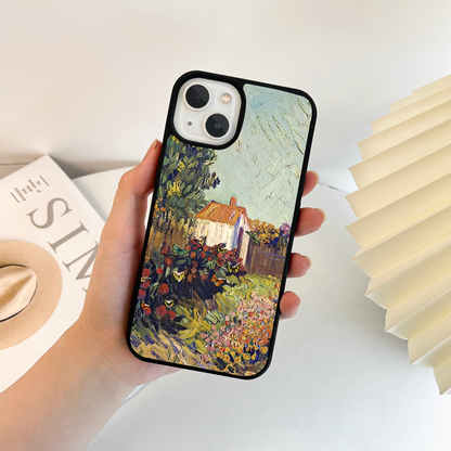 Bubble Blossom Cottage Glass Case