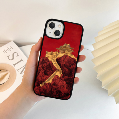 Imperial Red Palace Glass Case