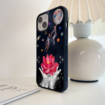 Lotus Cosmic Journey Glass Case
