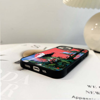 Crimson Samurai Glass Case