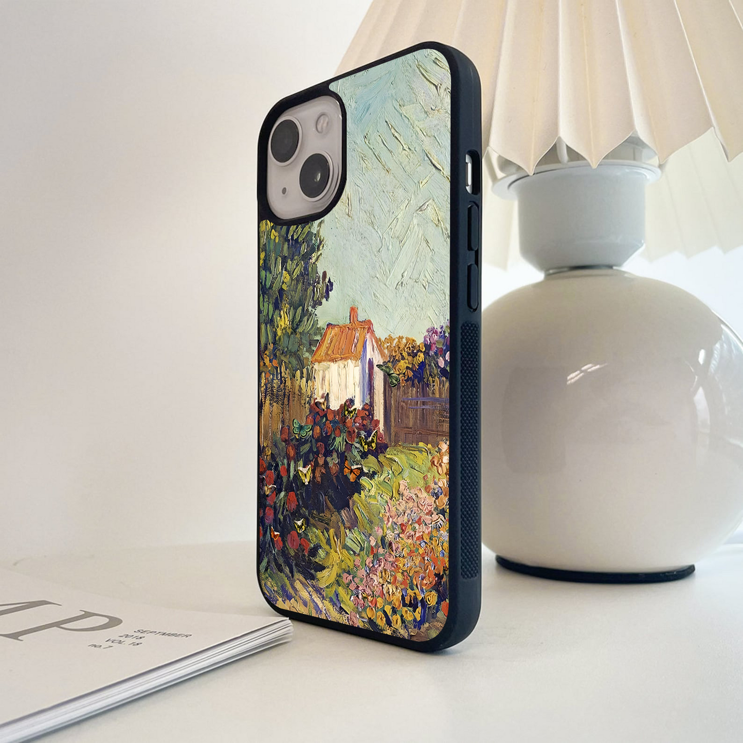 Bubble Blossom Cottage Glass Case