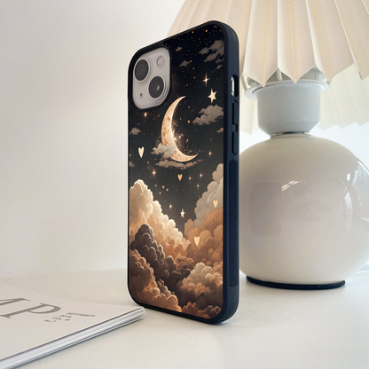 Celestial Heart Sky Glass Case