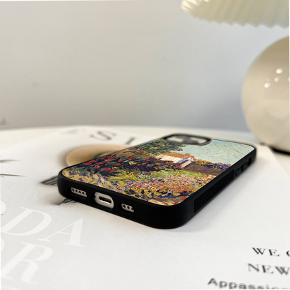 Bubble Blossom Cottage Glass Case