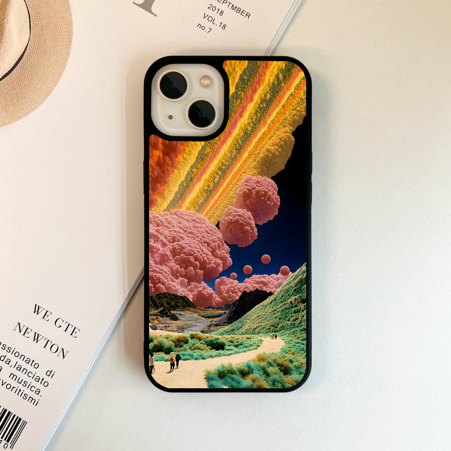 Cosmic Cloud Path Glass Case