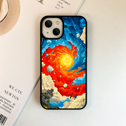 Love Beyond Skies Glass Case