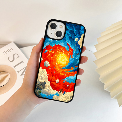 Love Beyond Skies Glass Case