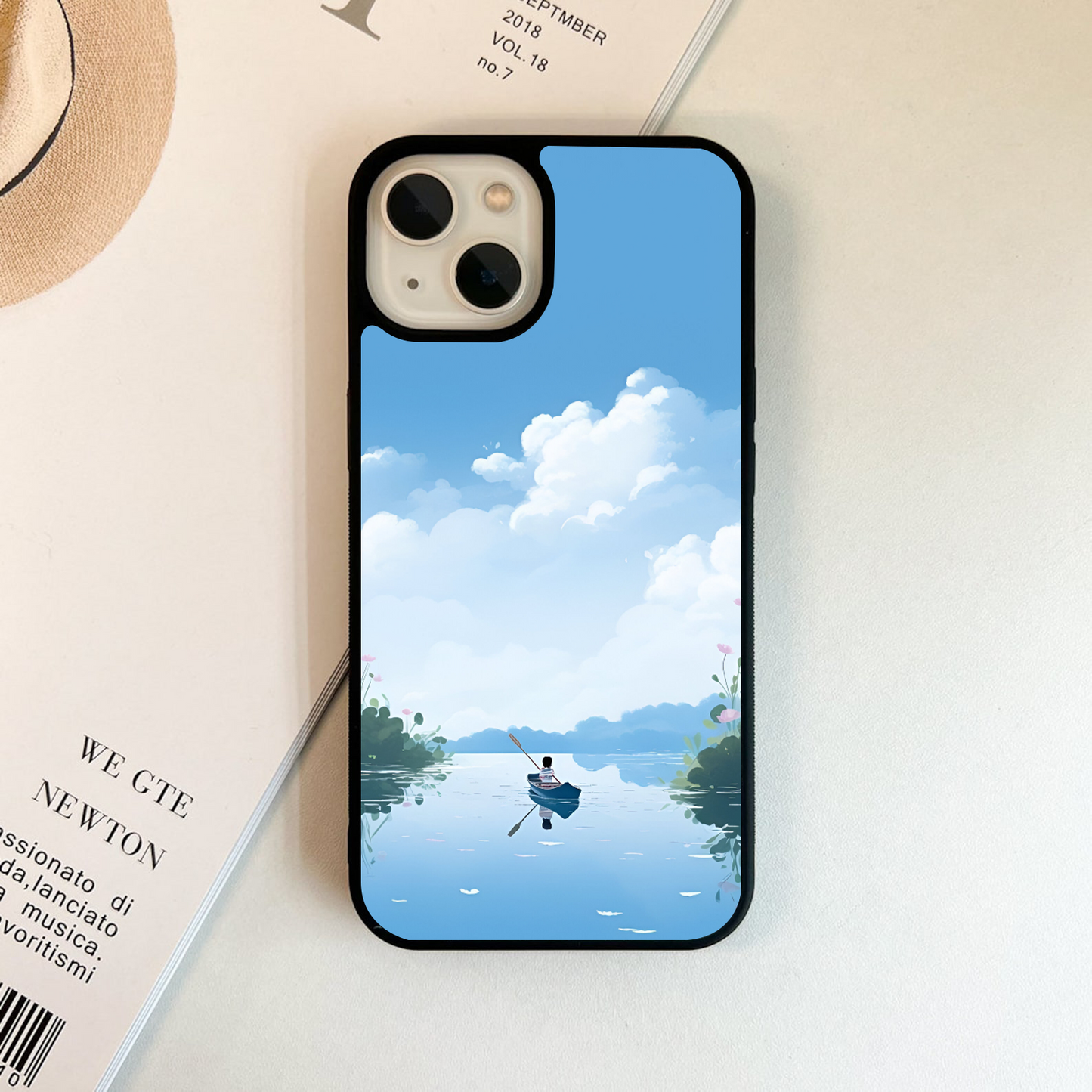 Lake Cloud Drift Glass Case