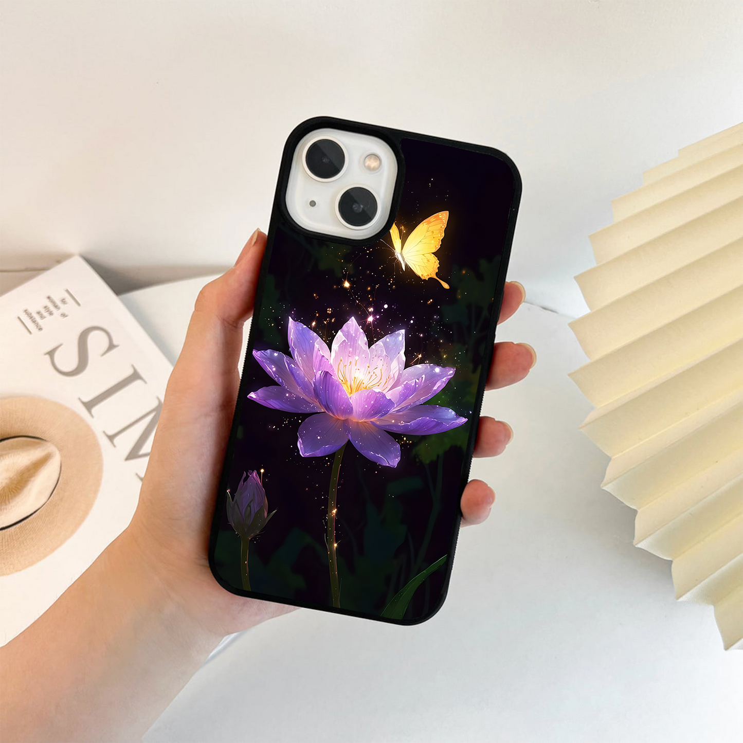 Mystic Bloom Light Glass Case