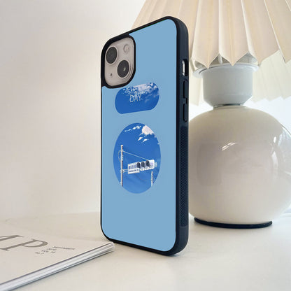 Sky Stoplight Day Glass Case