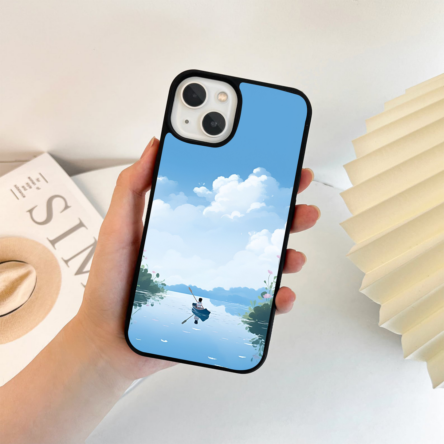 Lake Cloud Drift Glass Case