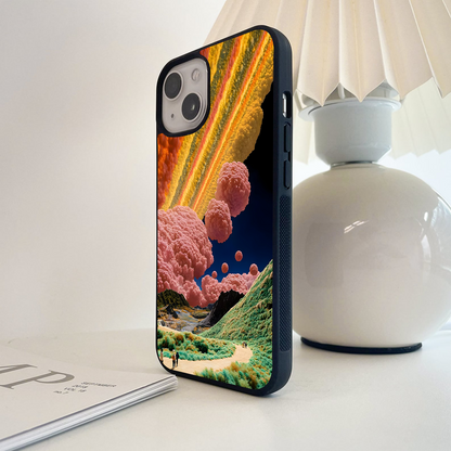 Cosmic Cloud Path Glass Case