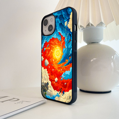 Love Beyond Skies Glass Case