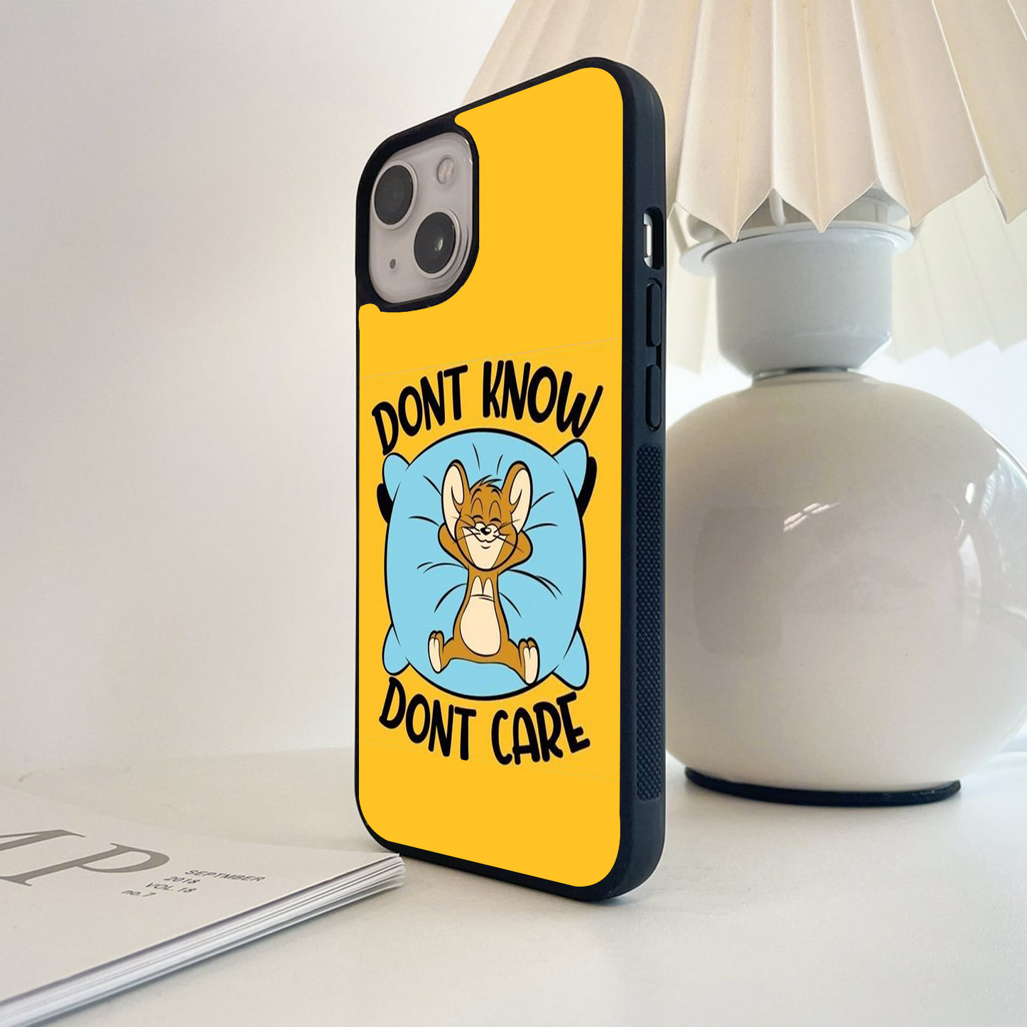 Dont Care Jerry Glass Case