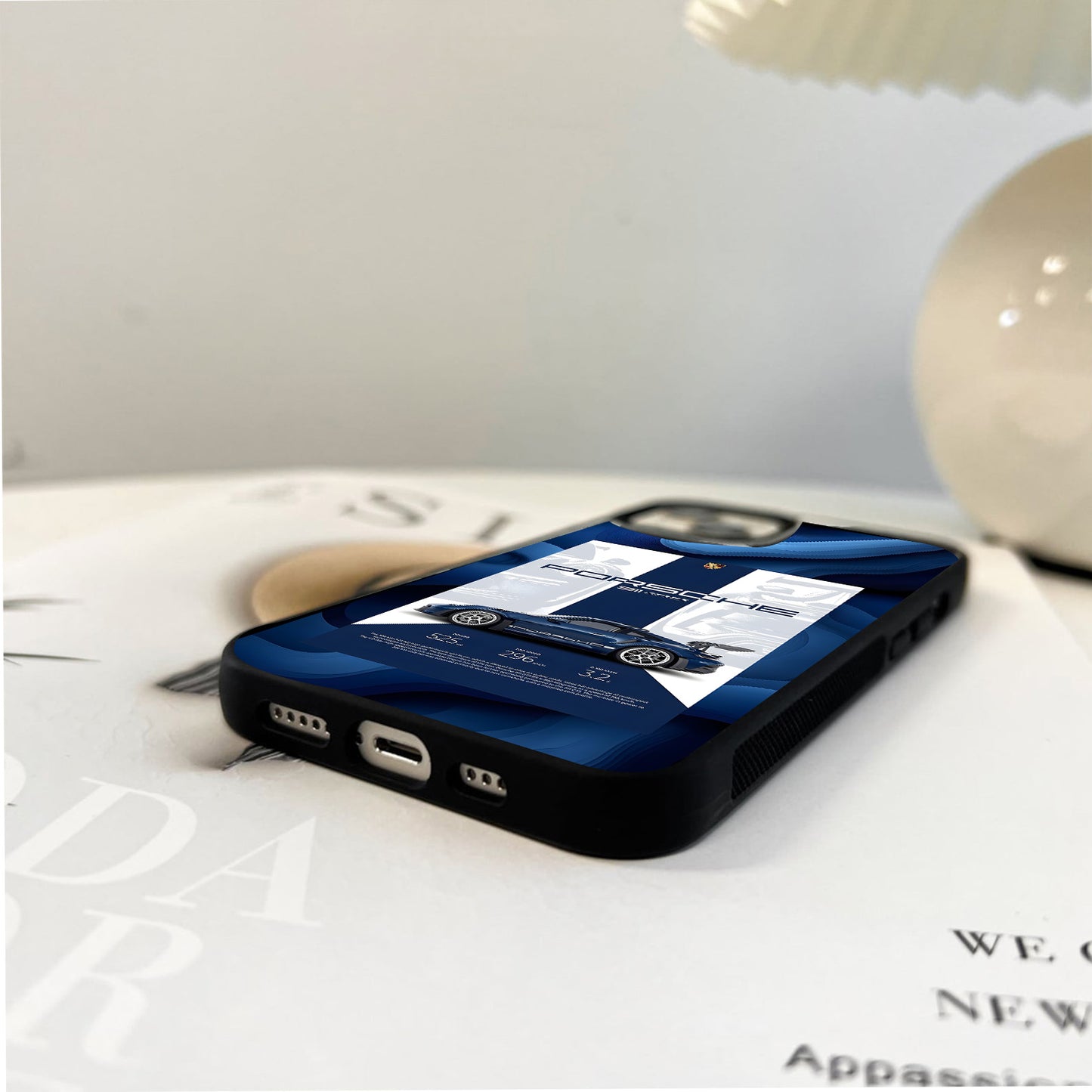 Porsche Navy GT3 Glass Case