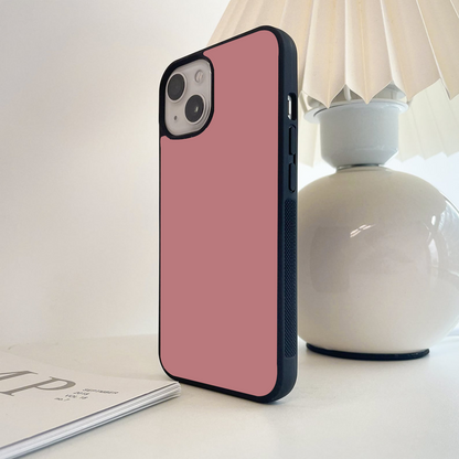 Pantone Dusty Rose Glass Case