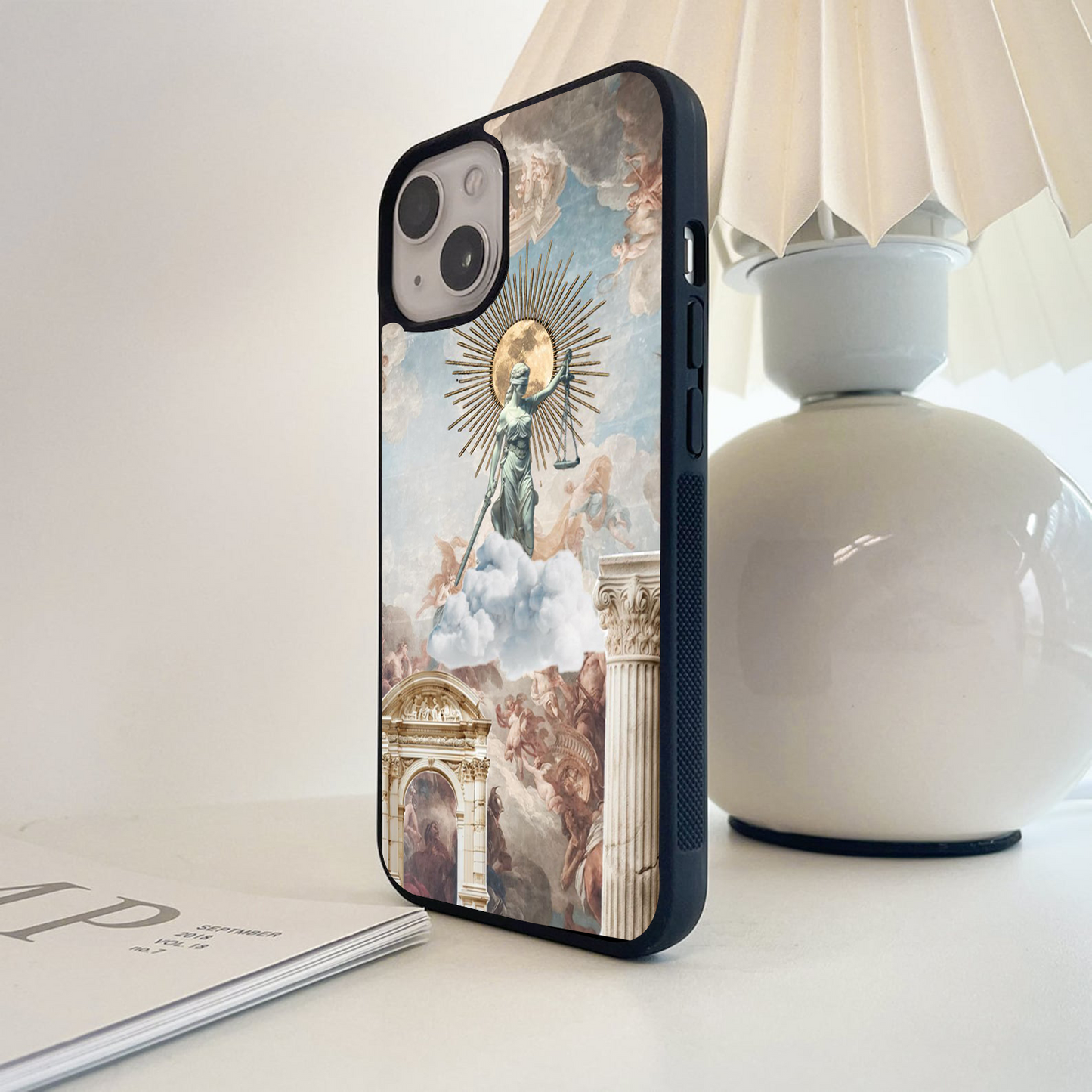 Heavenly Justice Reigns Glass Case