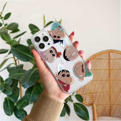 Shinchan Sky Adventure Clear Silicon Cover
