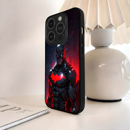 Red Anger Batman Glass Case