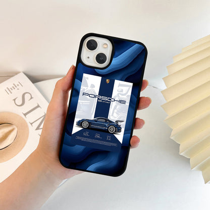 Porsche Navy GT3 Glass Case