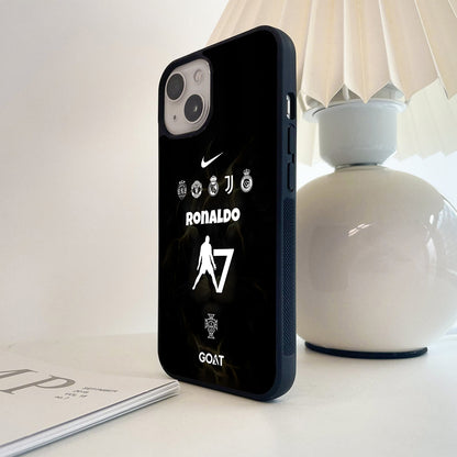 Ronaldo Football Journey Glass Case