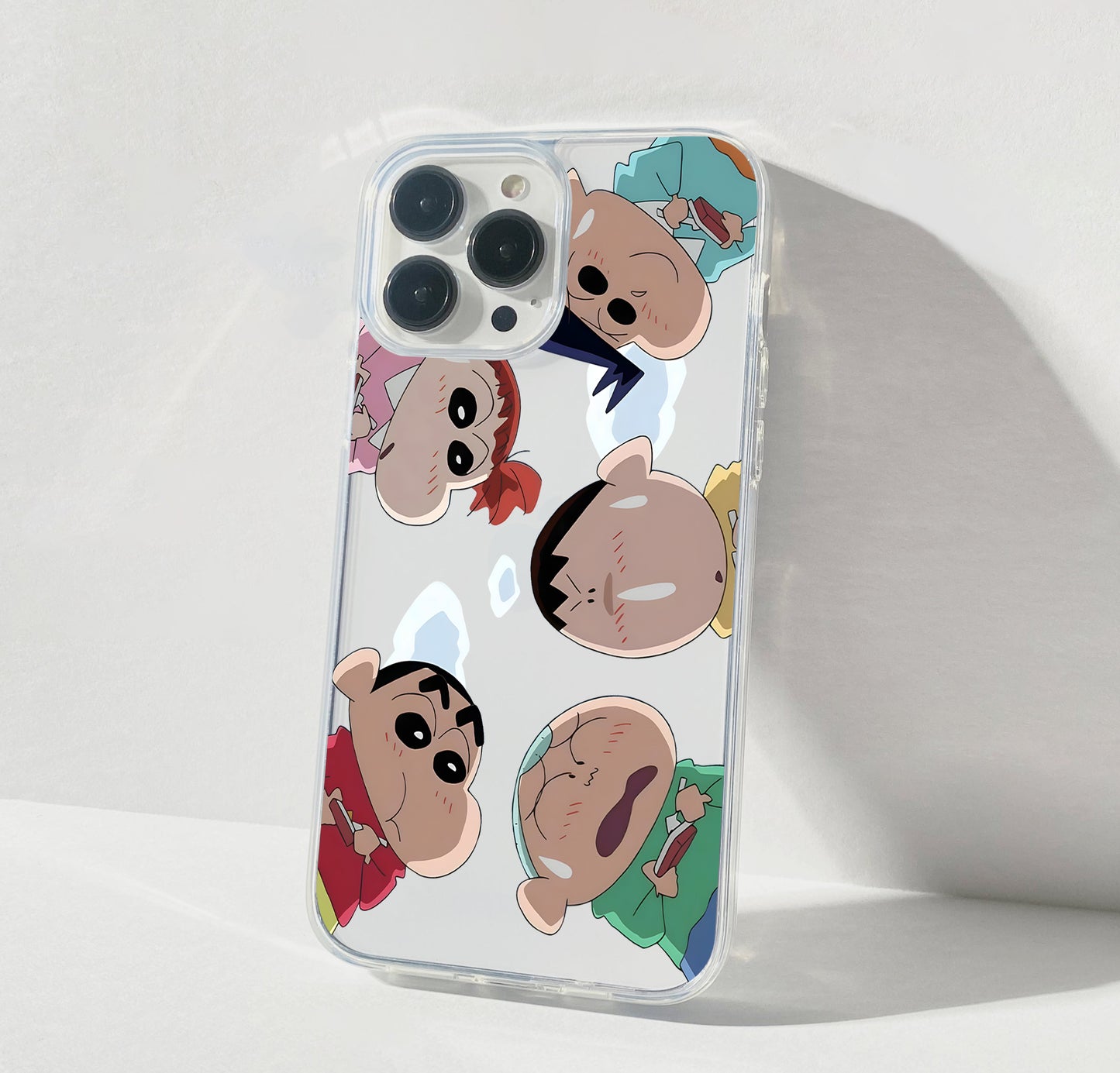 Shinchan Sky Adventure Clear Silicon Cover