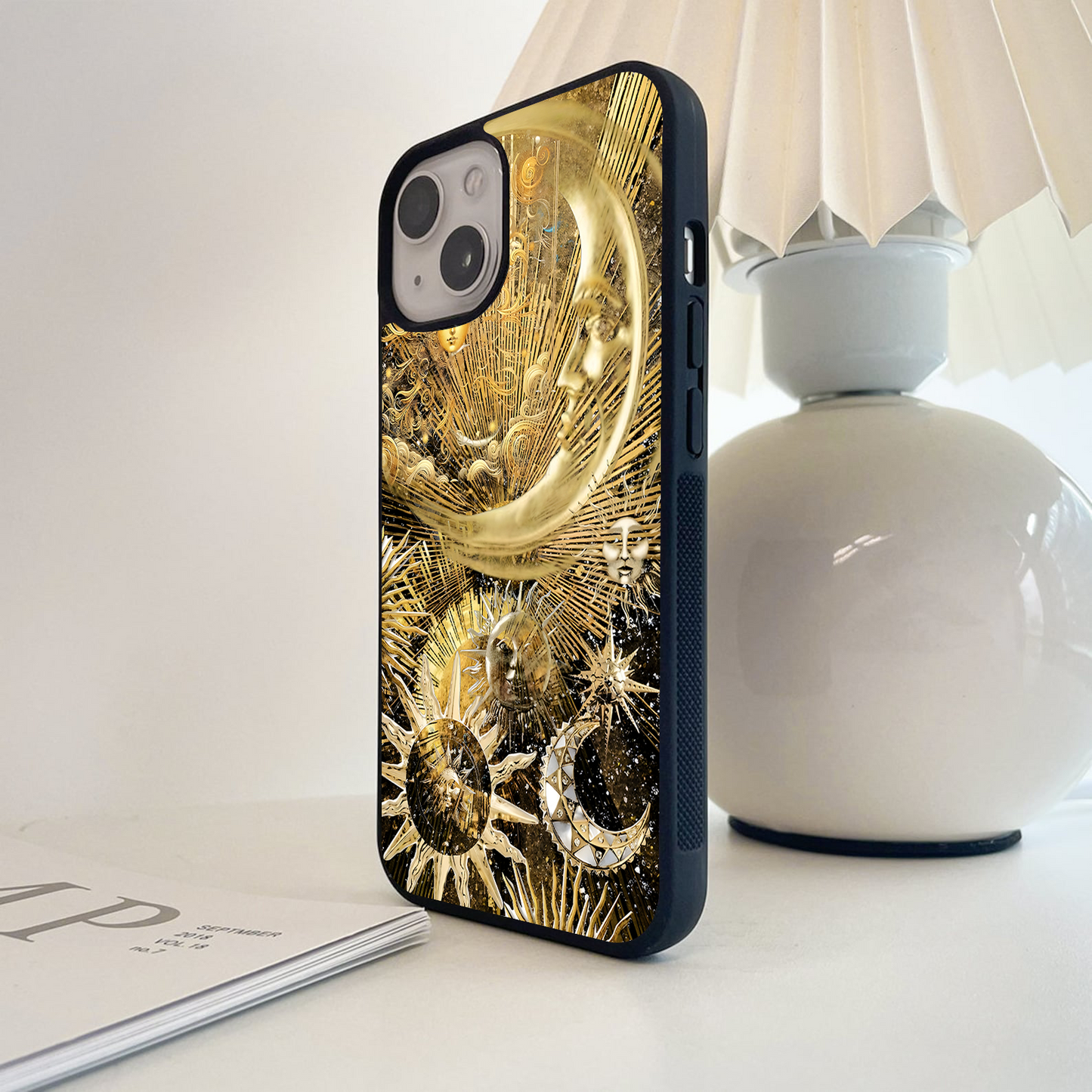 Celestial Harmony Goldan Glass Case