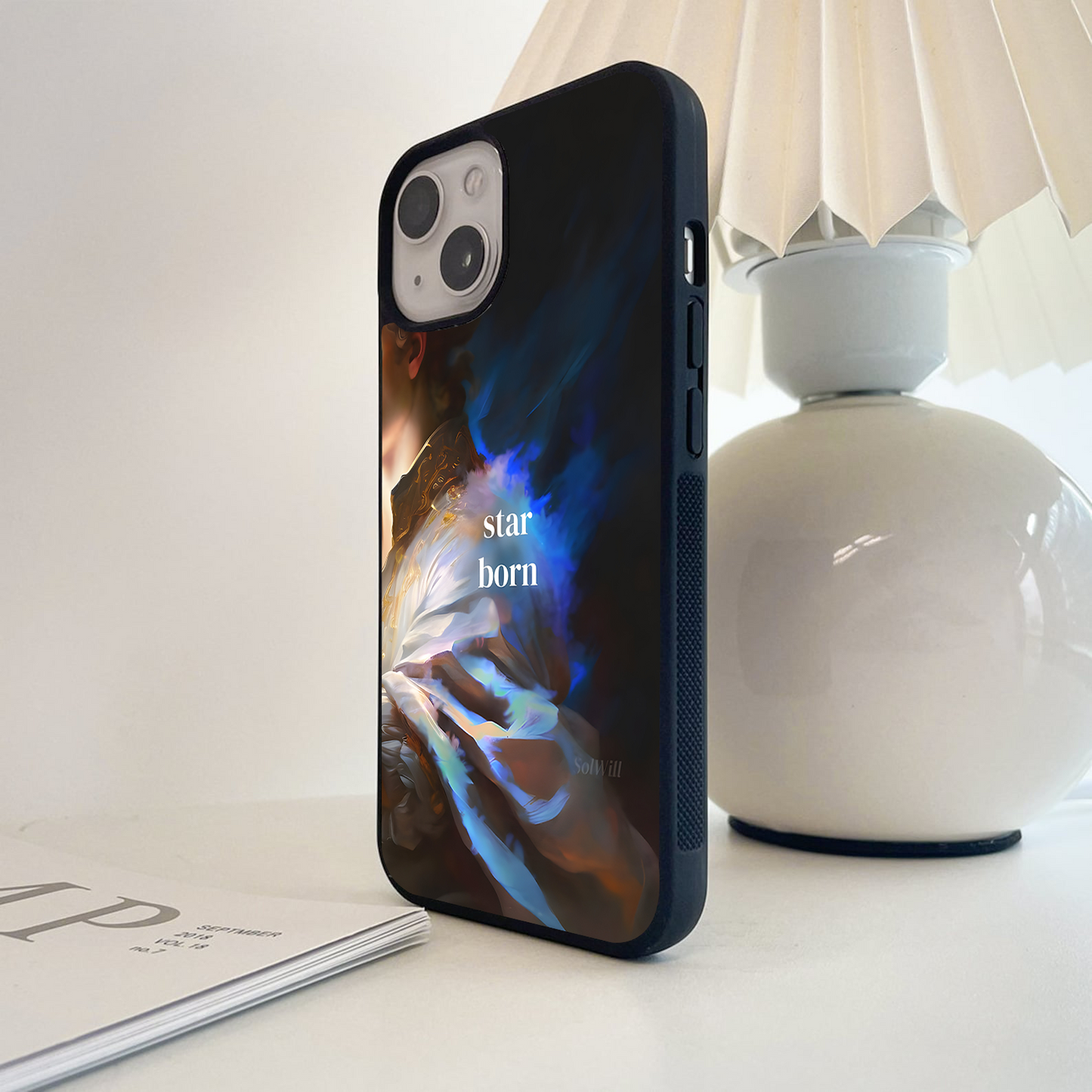 Born Of Stars Glass Case