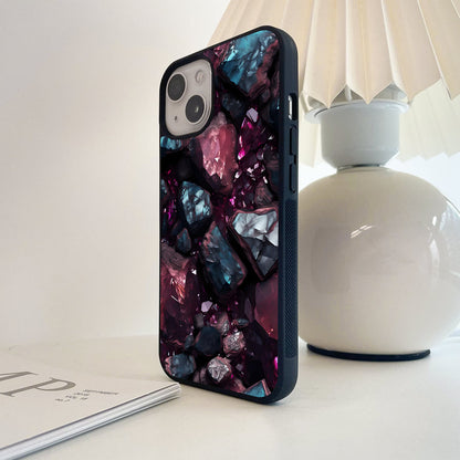 Mineral Mountain Stone Glass Case