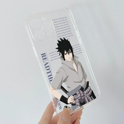 Cartoon Animated Naruto Soft Silicone transparent Phone Case Cover For –  Deal Mart