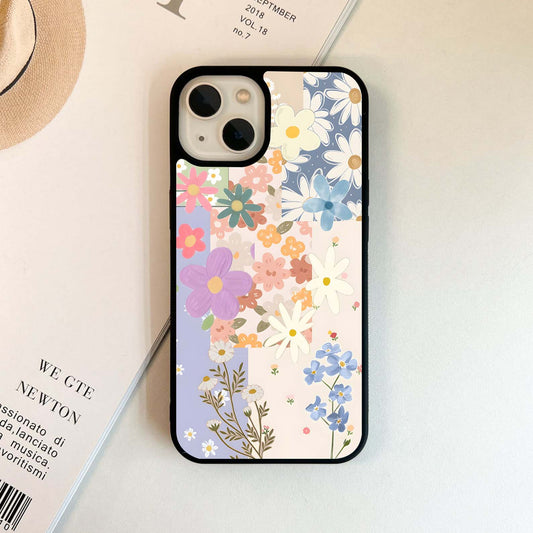 Botanical Florals Glass Case