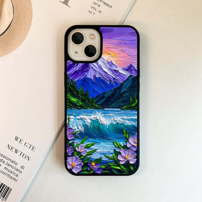 Alpine Blossom Glass Case