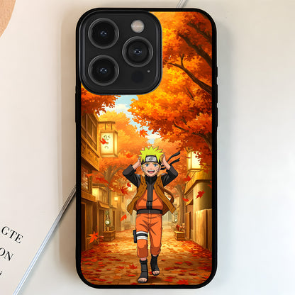 Naruto Autumn Adventure Glass Case
