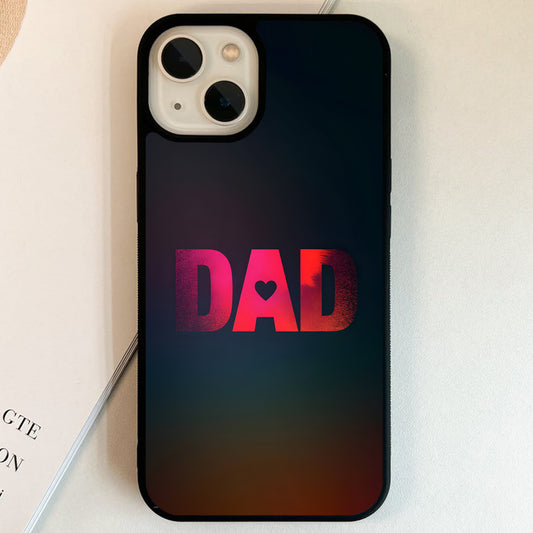 Best Dad Ever Glass Case