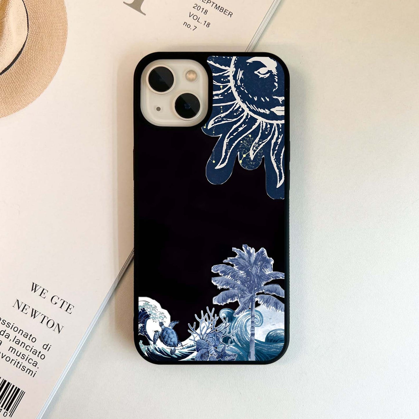 Ocean Sun Spirit Glass Case