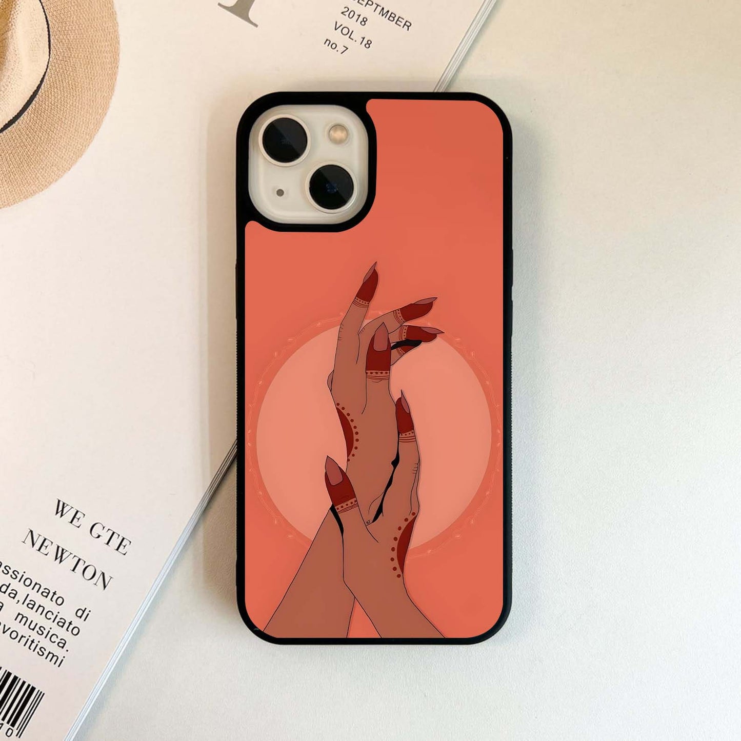 Celestial Hand Glass Case