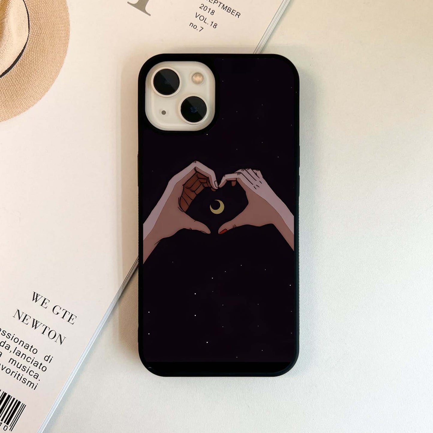 Couple Forever Hand Glass Case