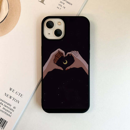 Couple Forever Hand Glass Case